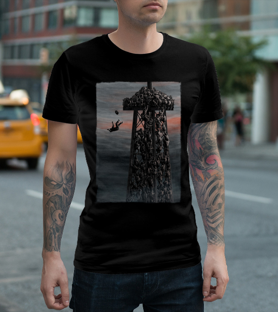 Beyond The Mine Human Tower Tumbling T-Shirt