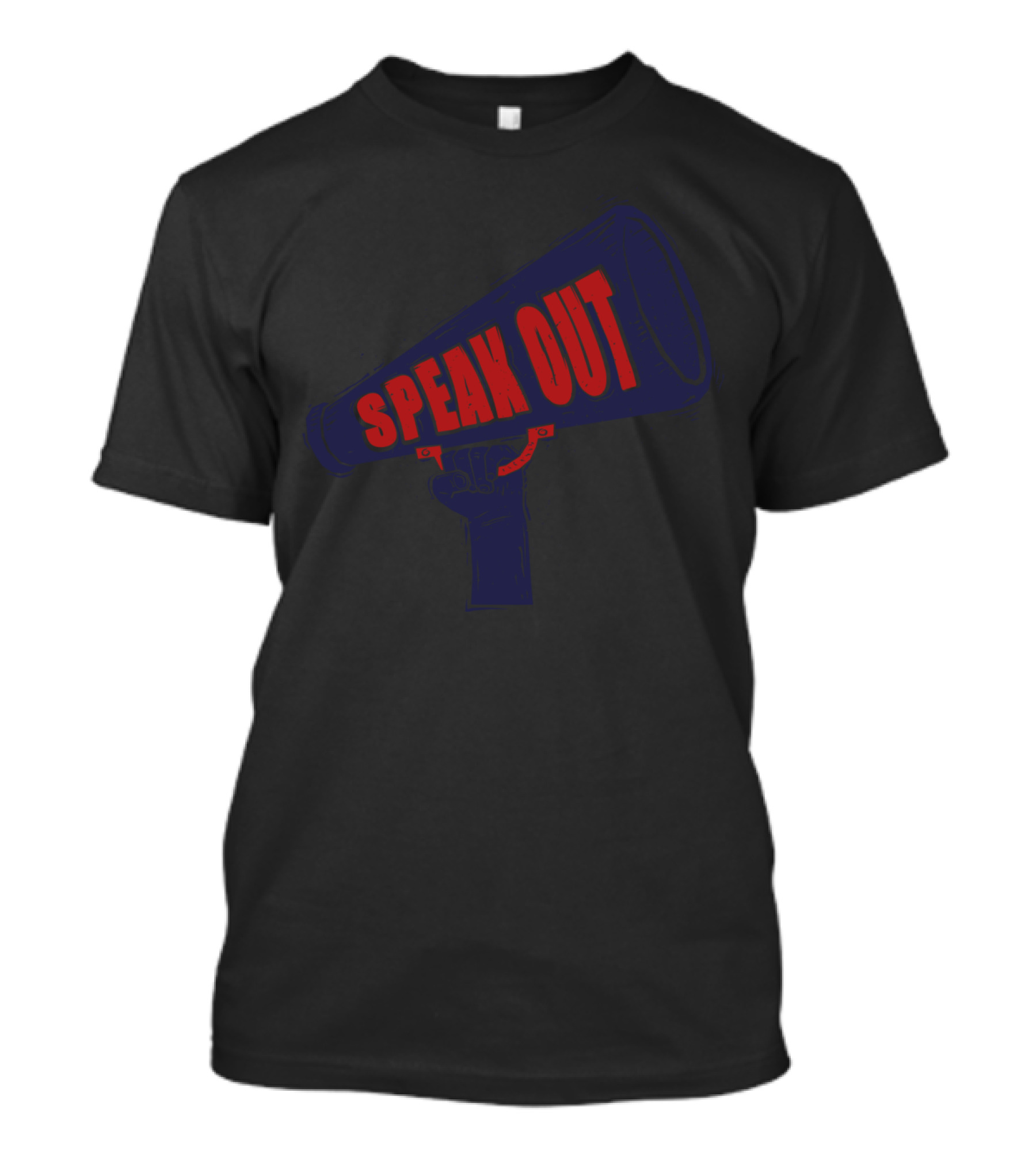 Speak Out Megaphone T-Shirt