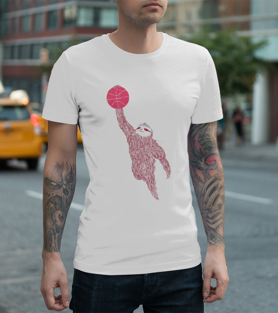 Dunk Of The Slot Basketball Sasquatch T-Shirt