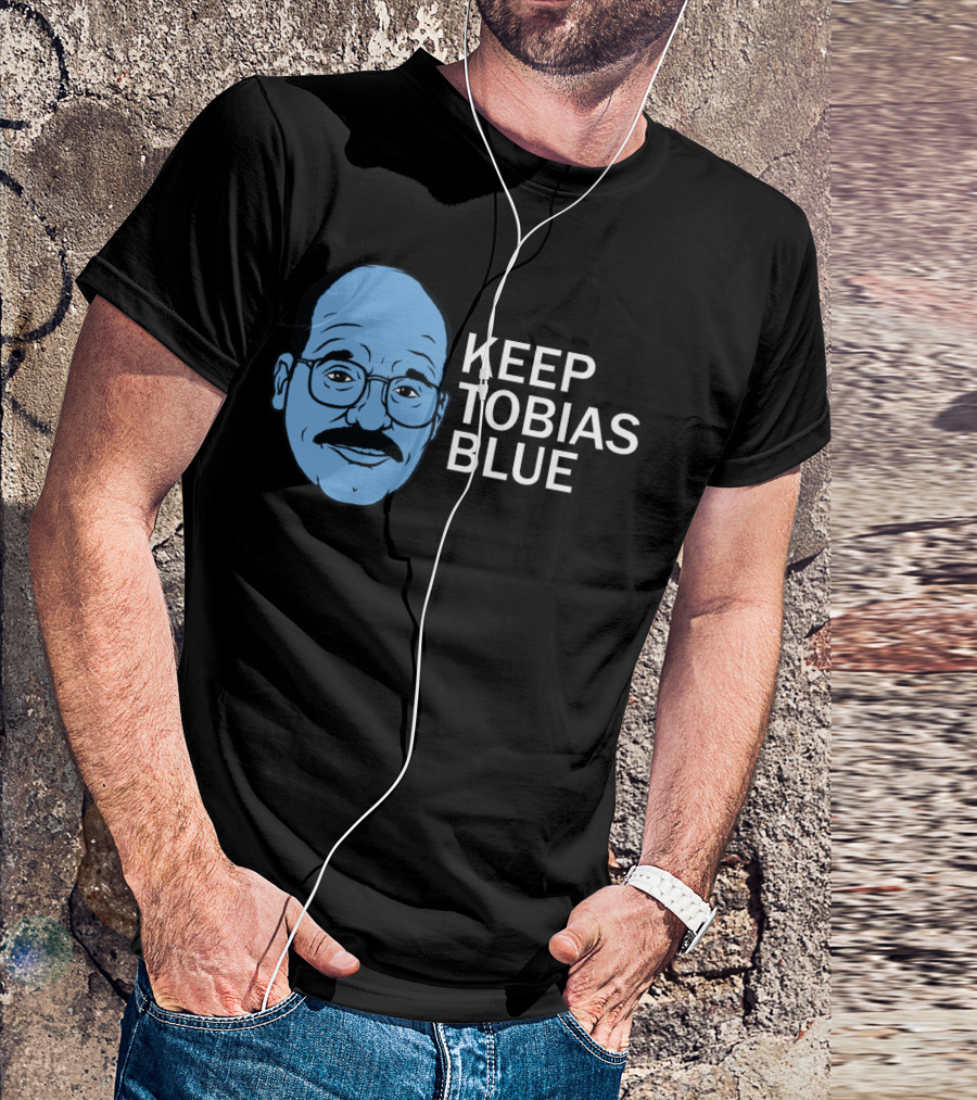 KEEP TOBIAS BLUE Arrested Development T-Shirt