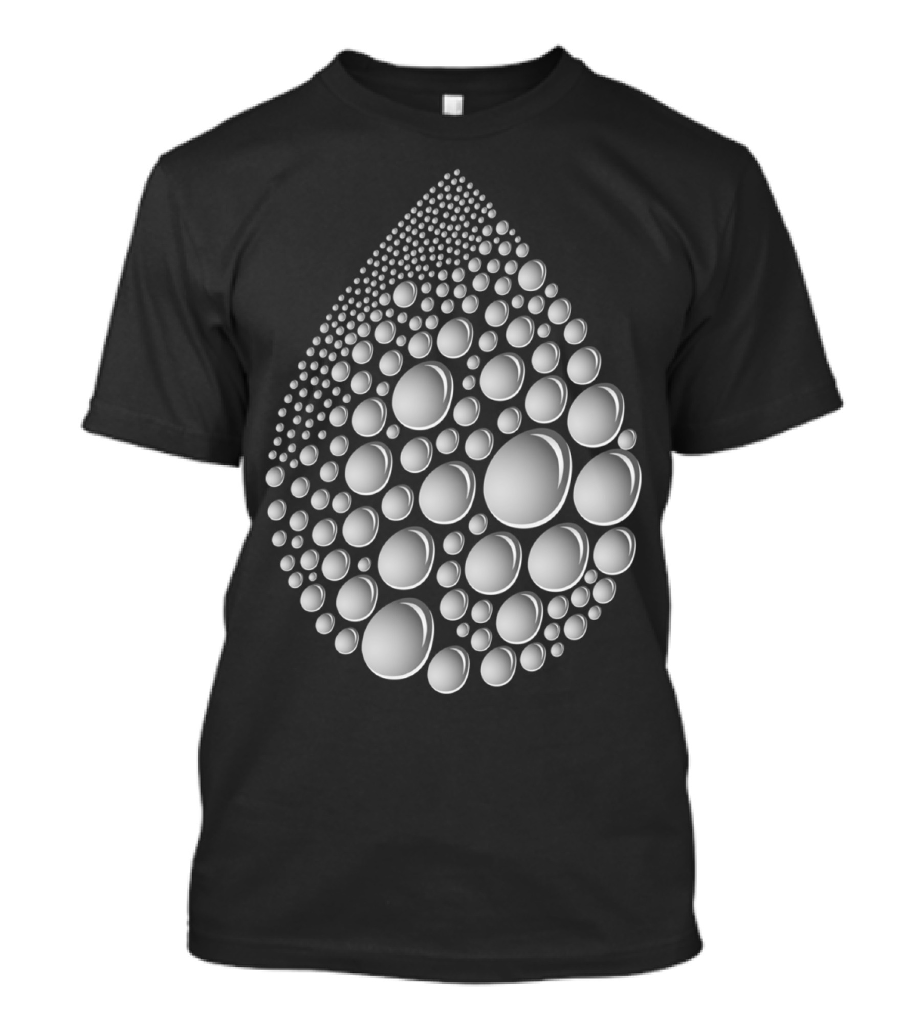 Agua Bubble Droplet Water Droplets T-Shirt