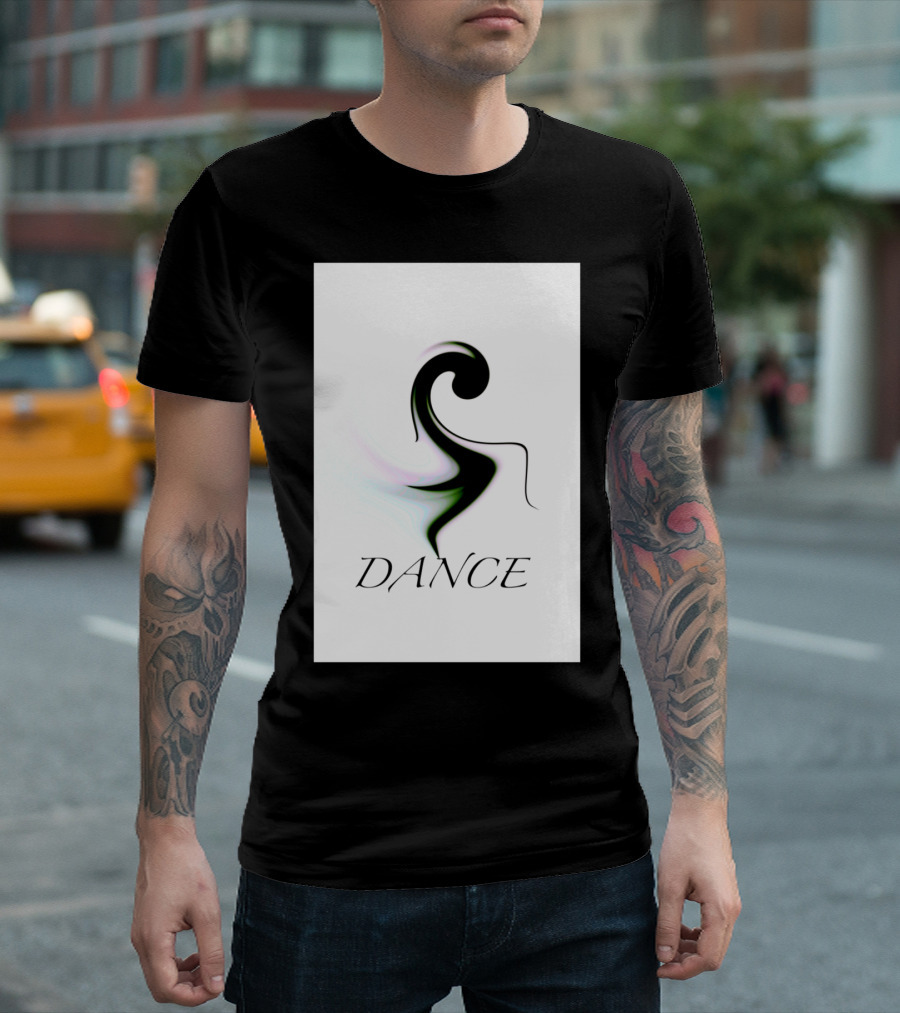 Dance Abstract Flowing T-Shirt
