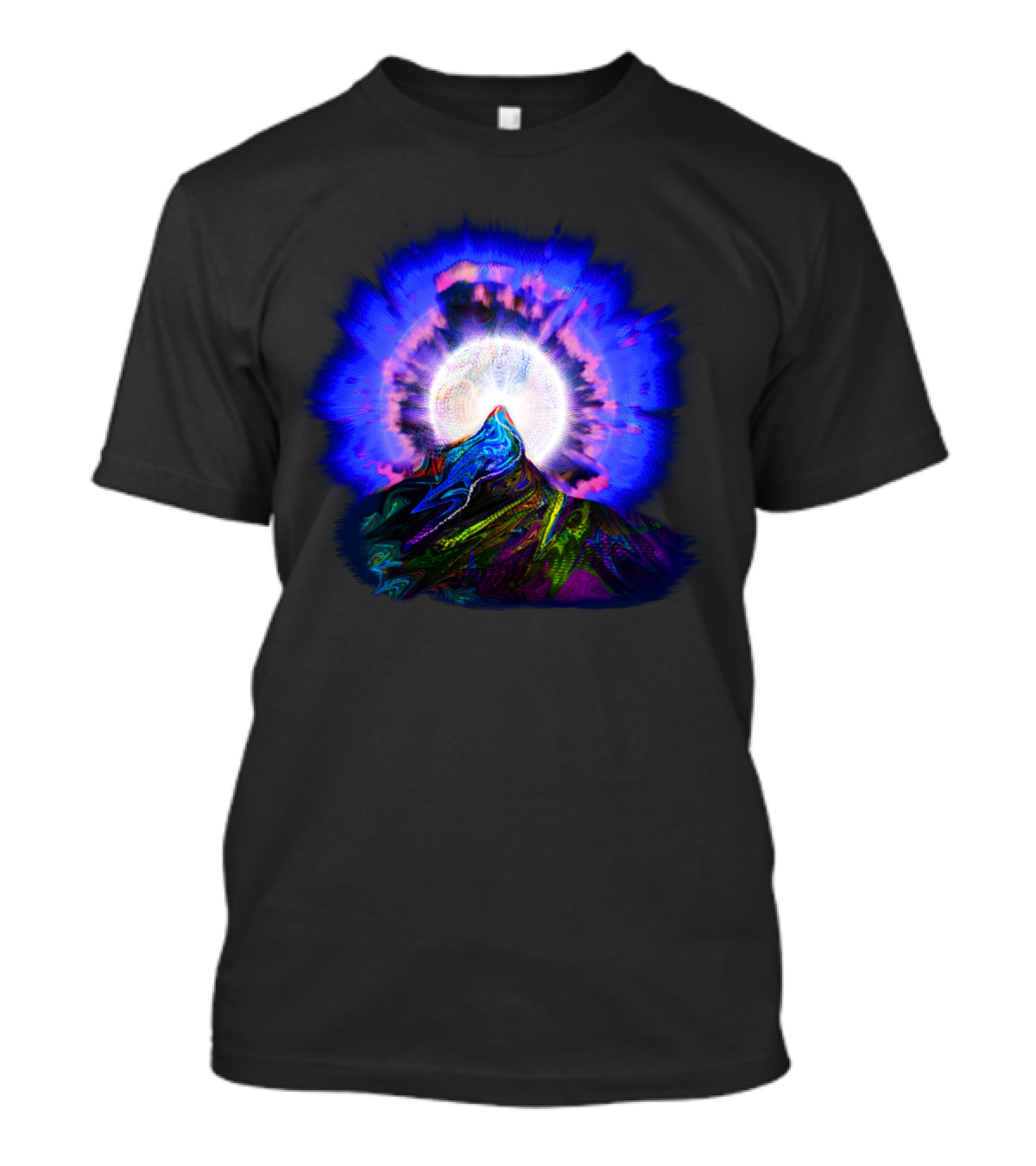 Dance Of The Elements Cosmic Mountain Aura T-Shirt
