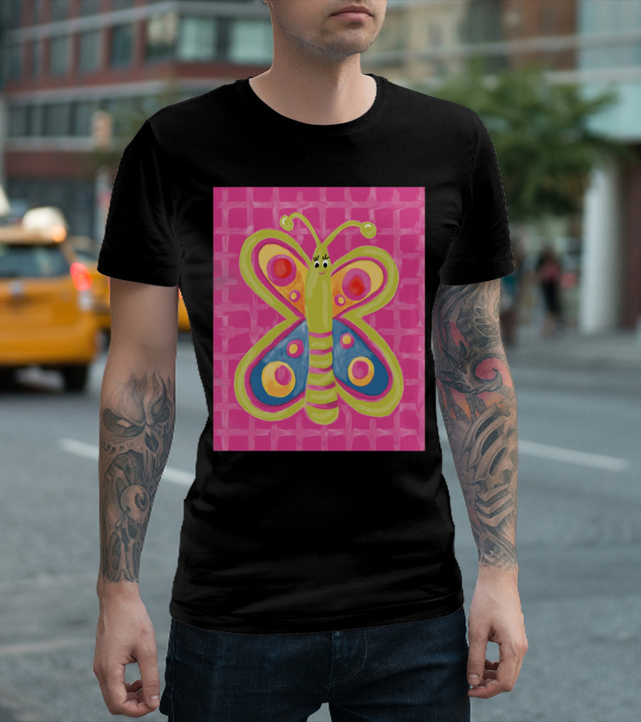 The Wonders Of The Vibrant Butterfly World with Colorful T-Shirt