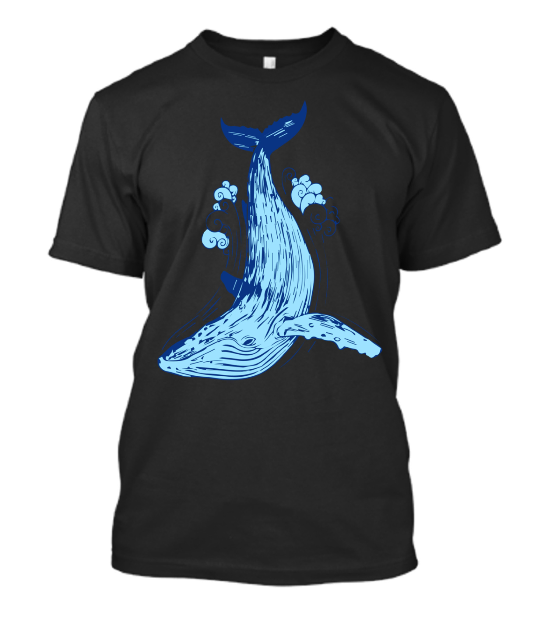 Whale Big Kit Ocean T-Shirt