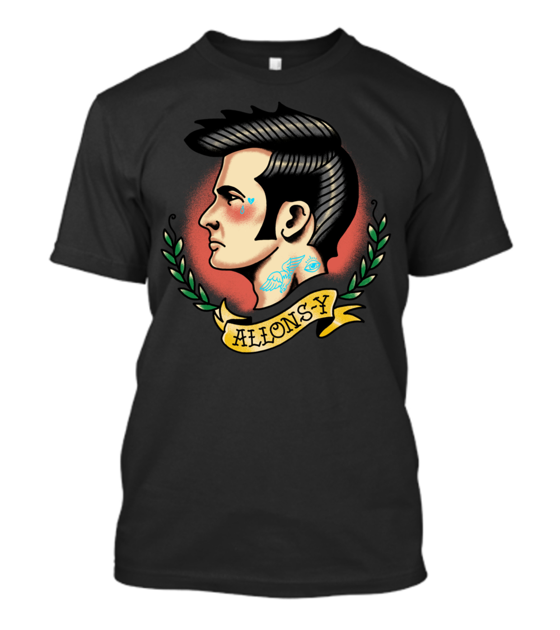 10th Doctor Tattoo Style Allons-y T-Shirt