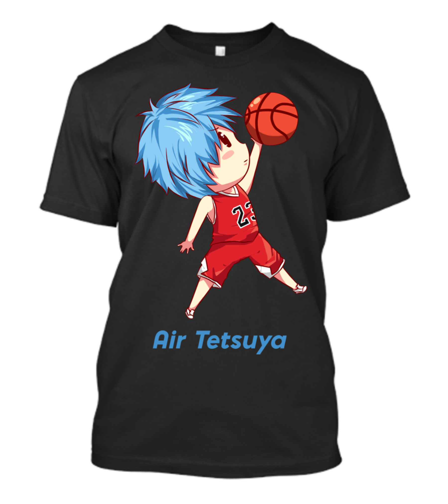Air Tetsuya 23 Basketball Anime Character T-Shirt