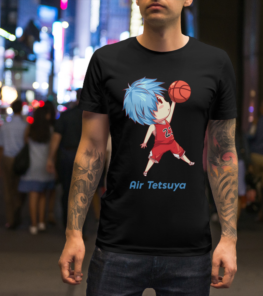 Air Tetsuya 23 Basketball Anime Character T-Shirt