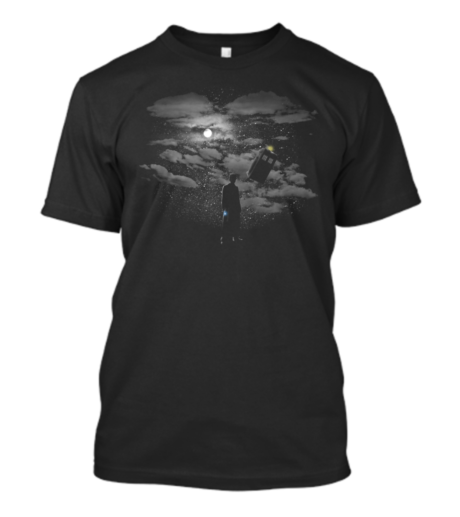 10th Doctor Night Time TARDIS Adventure T-Shirt
