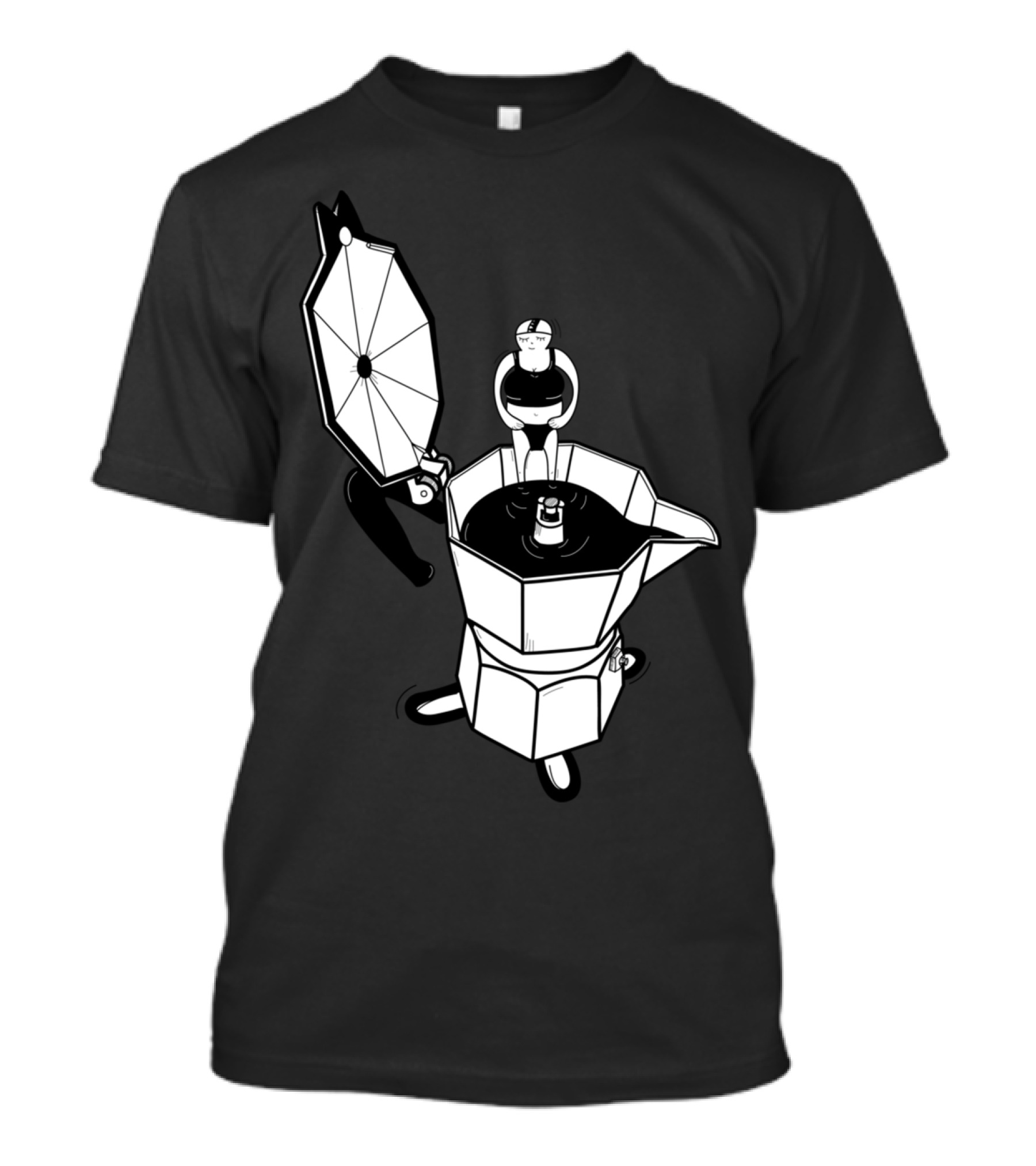Coffee Break Moka Pot Adventure T-Shirt