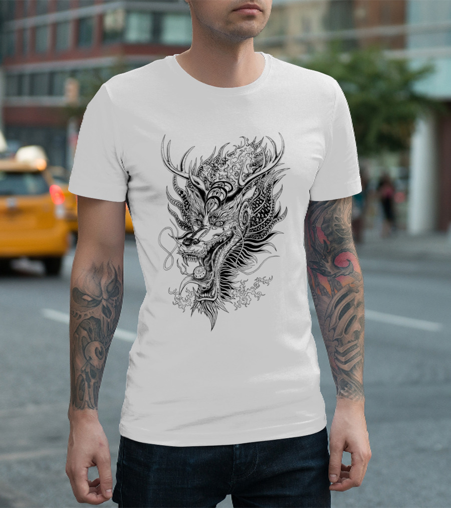 East Love Attack Dragon T-Shirt