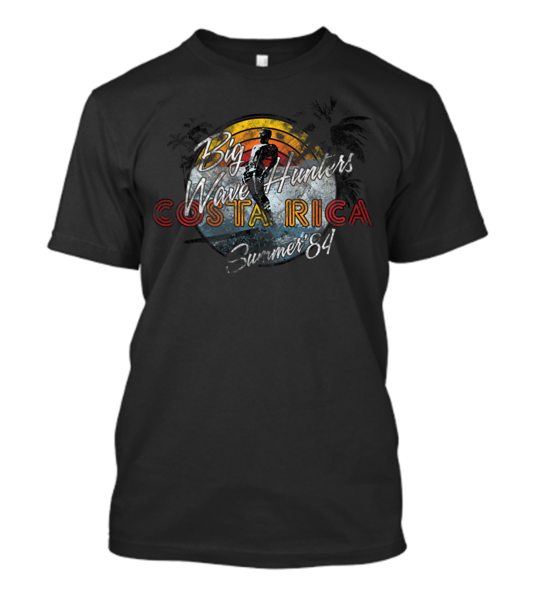 Big Wave Hunters Costa Rica Summer '84 T-Shirt