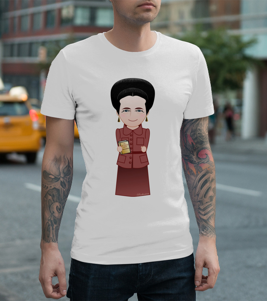 Kokeshi Simone De Beauvoir Feminist T-Shirt