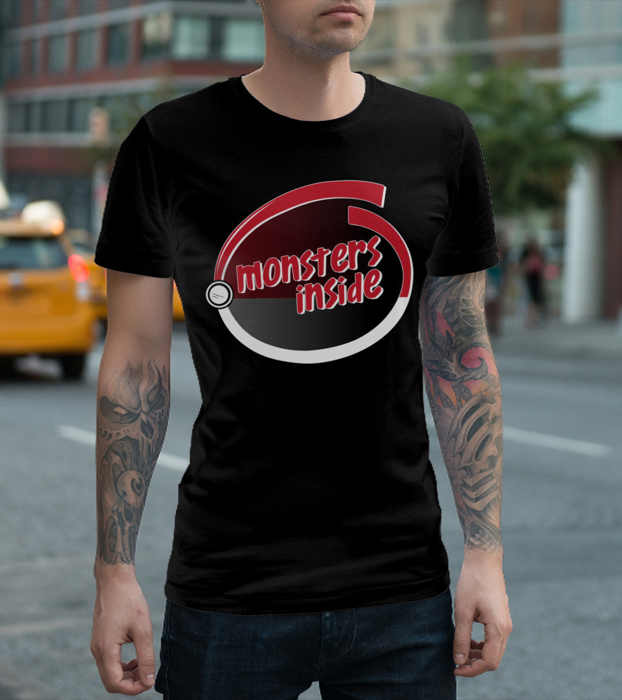 Monsters Inside Poké Ball T-Shirt