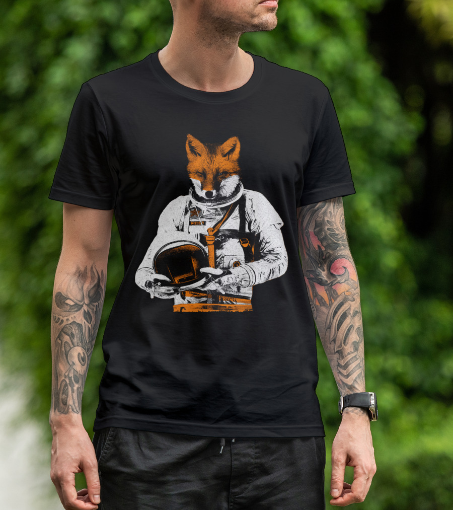 Starfox Space Adventure Fox Astronaut Suit T-Shirt