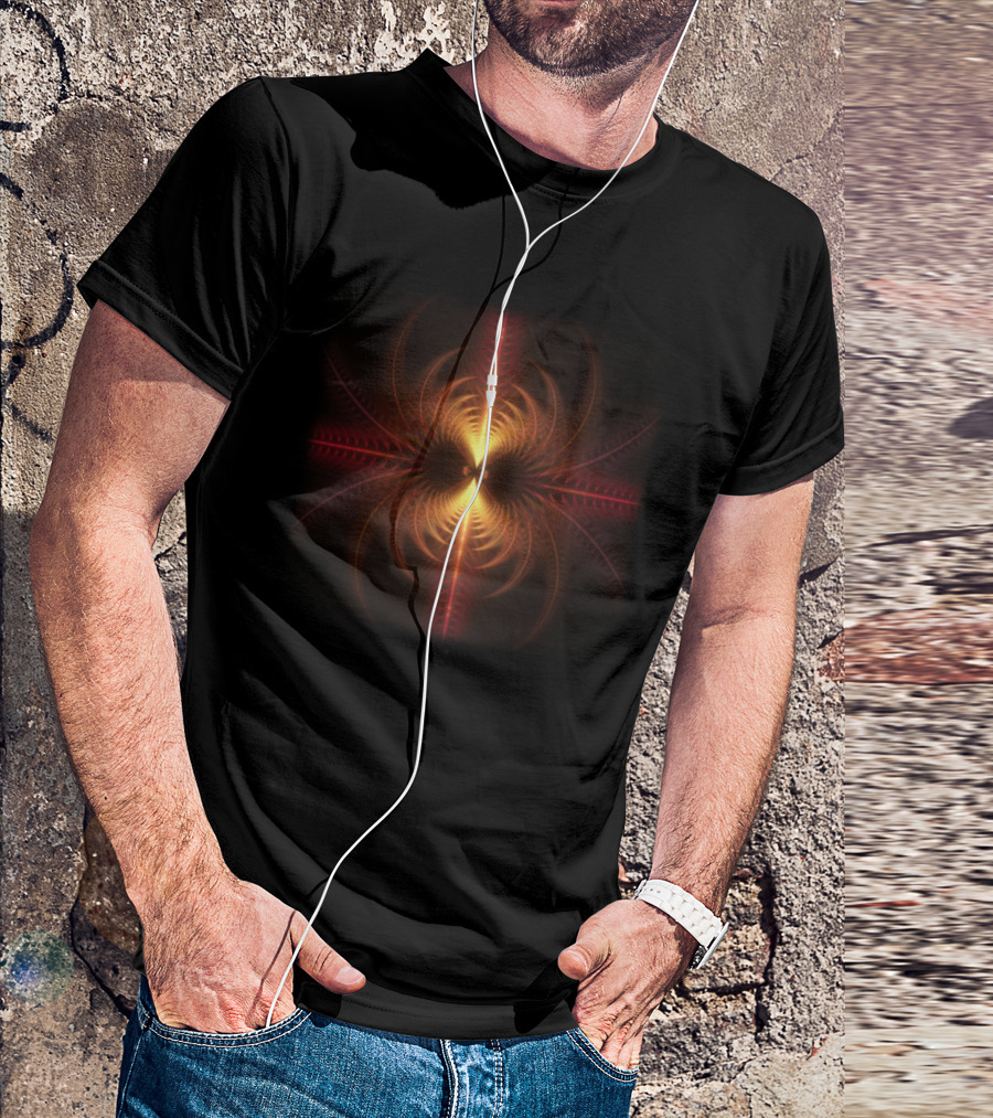 Starlight Fractal Illumination T-Shirt