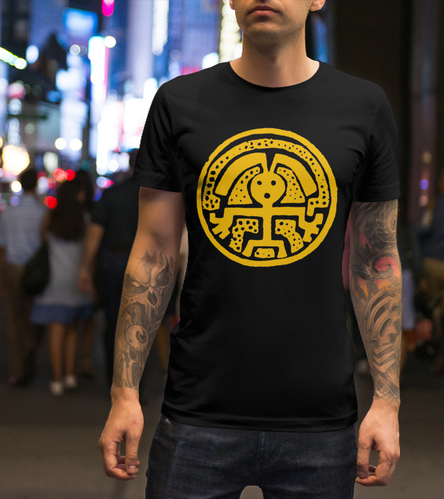 Aztec1 Ancient Gold T-Shirt