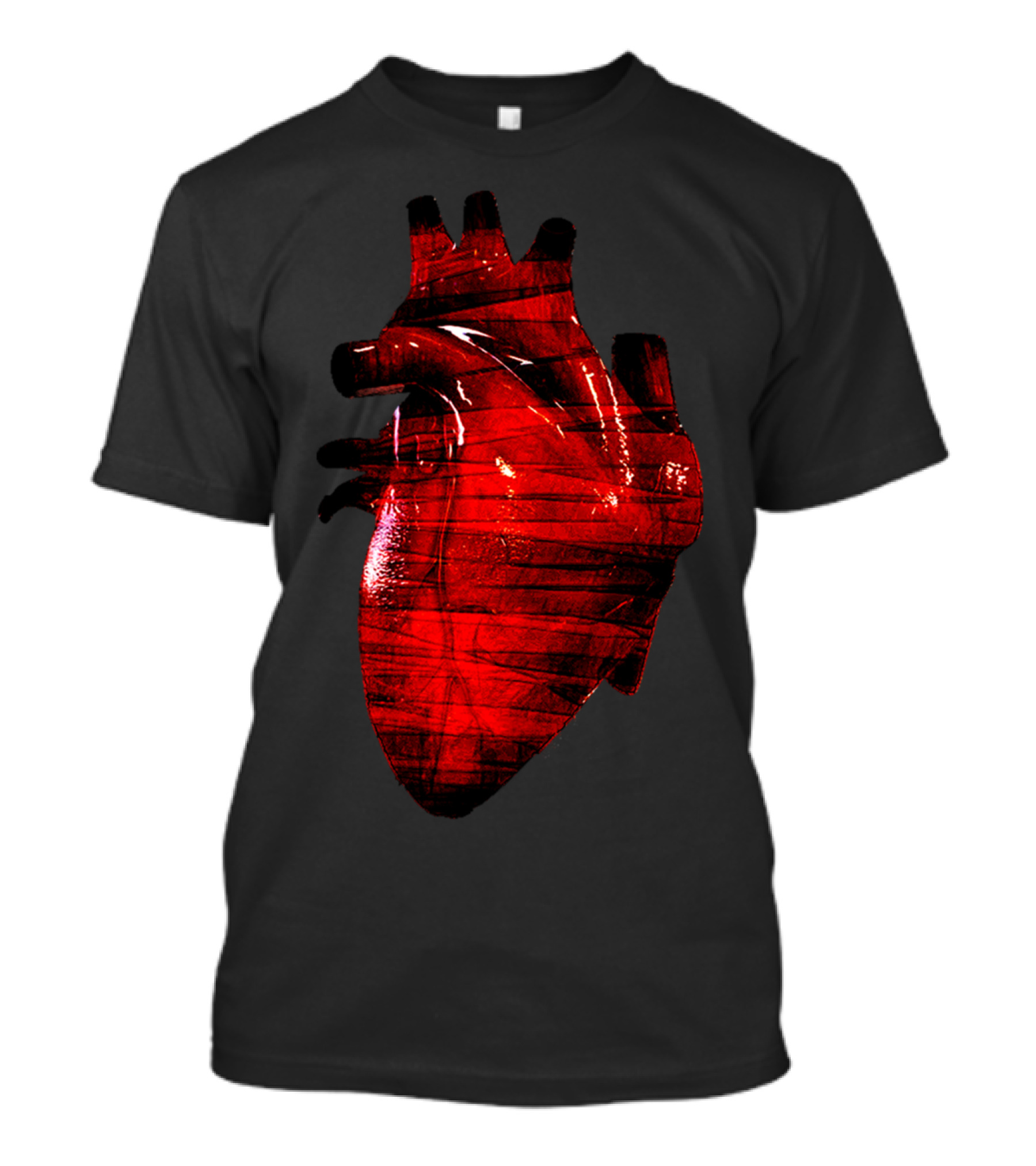 Tic Tac Anatomical Heart Red T-Shirt