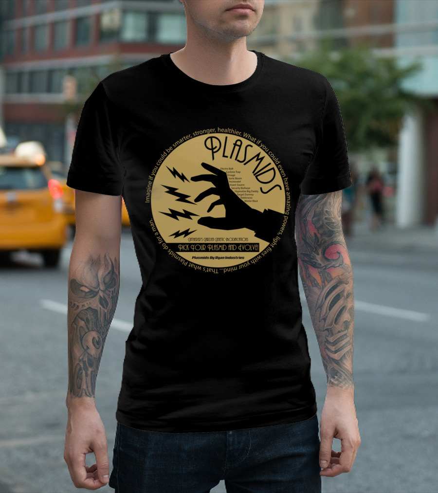 Plasmids Gatherer's Garden Genetic Modifications Pick Your Plasmid and Evolve Ryan Industries T-Shirt