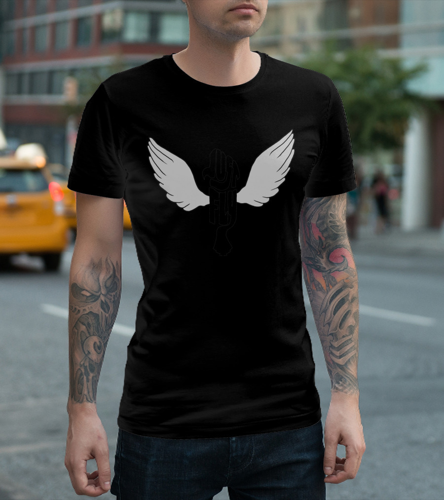 Just Fly Bird with Wings T-Shirt