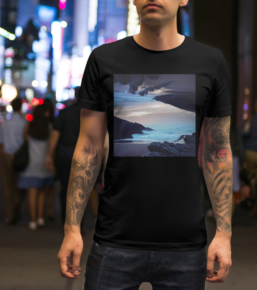 Cold Pressed Rug Ocean Surf Reflections T-Shirt