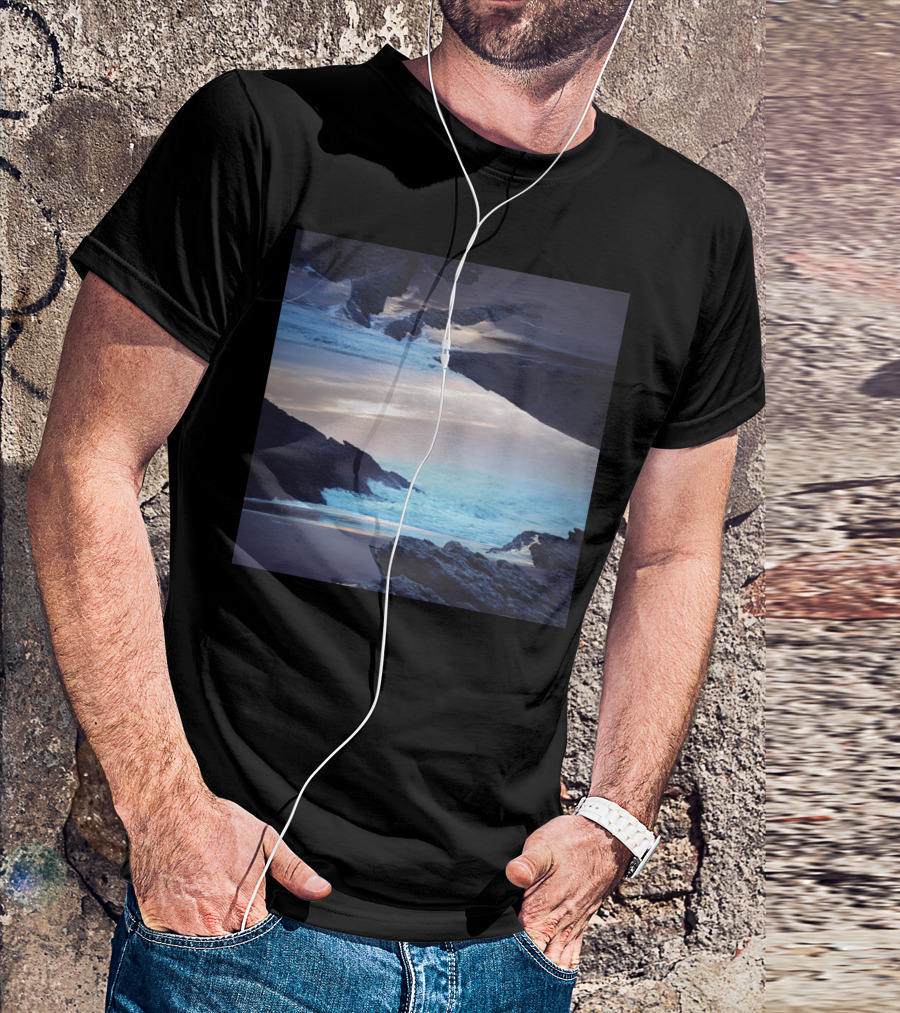 Cold Pressed Rug Ocean Surf Reflections T-Shirt