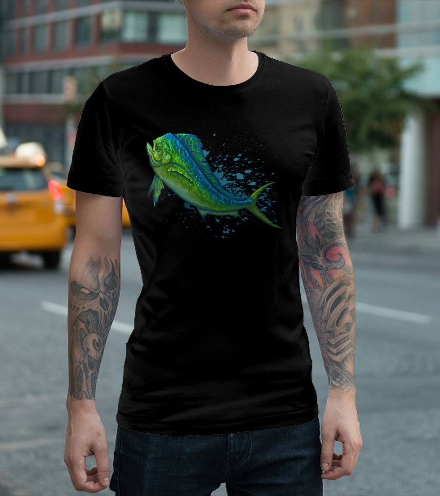 El Dorado Mahi Mahi Splash T-Shirt