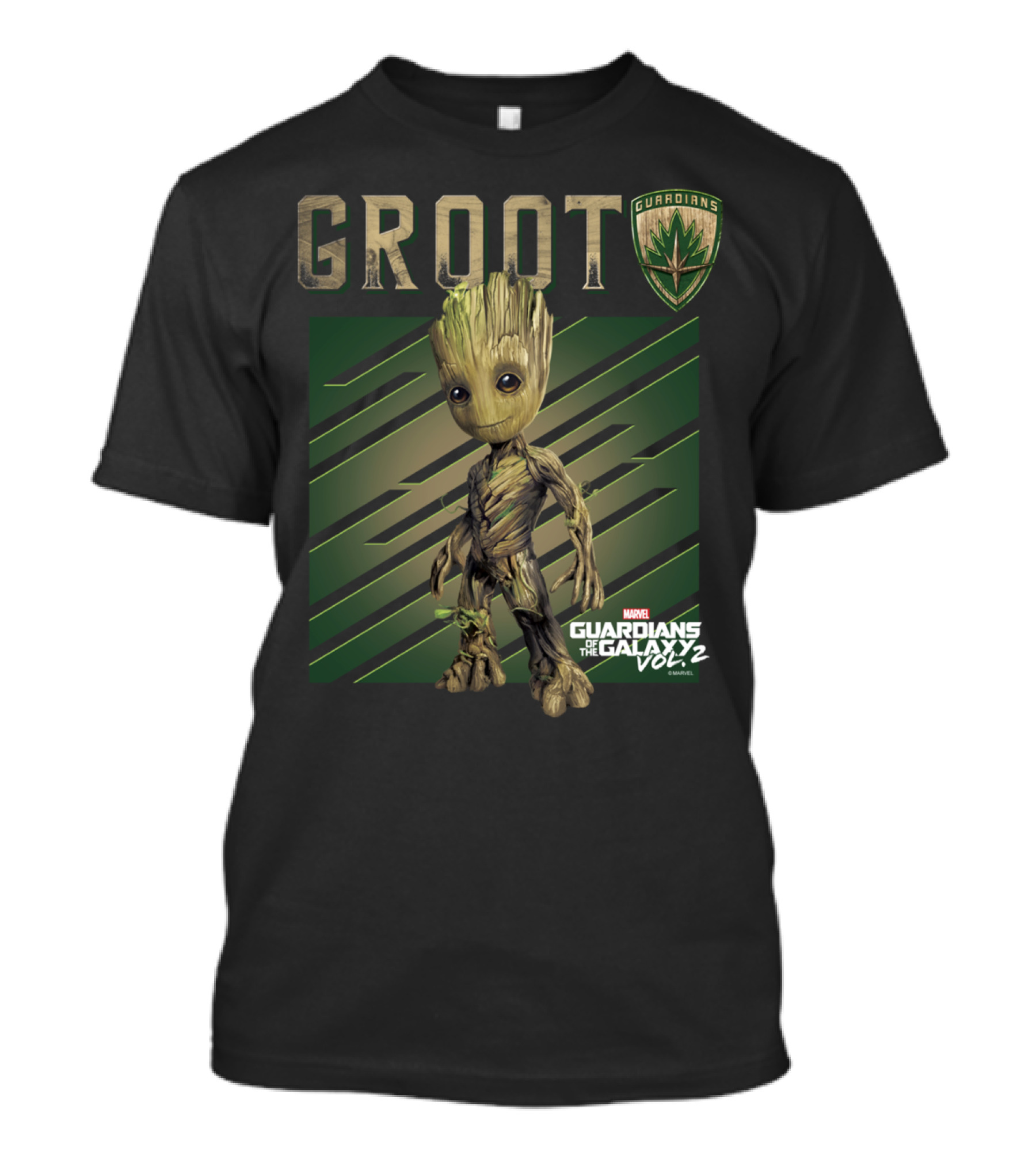 Groot Guardians Of The Galaxy Vol 2 Marvel T-Shirt