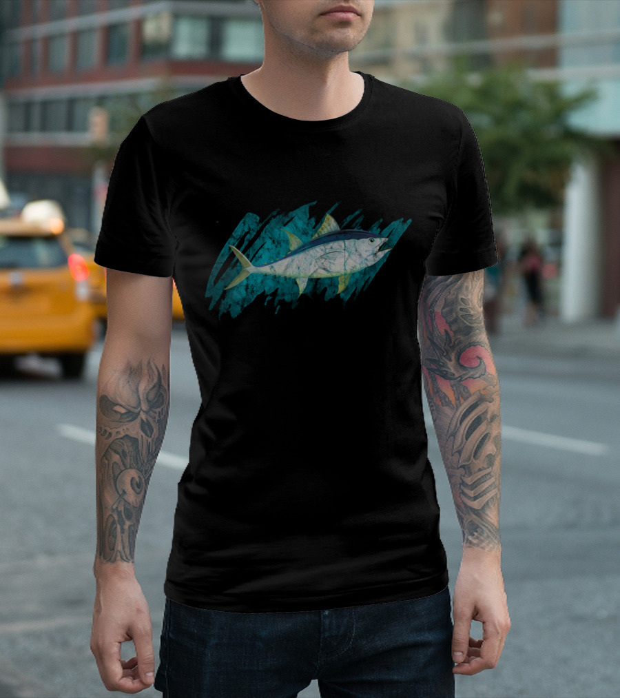Feel The Burn Angry Ocean Outfitters Cozumel Mexico Dana Point CA T-Shirt