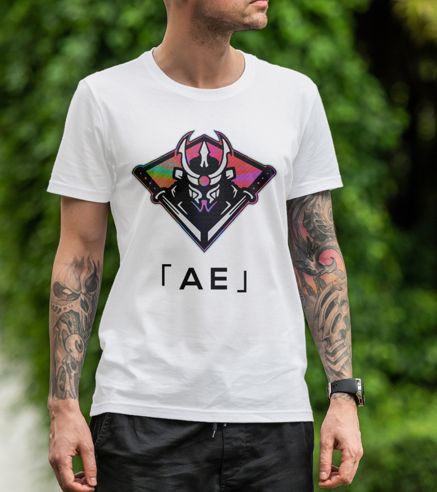 Color Accelerated Evolution Samurai Helm AE T-Shirt