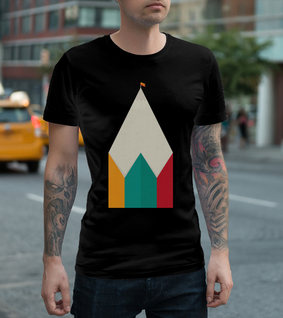 Top Of The Pencil Ven Colorful Peak T-Shirt