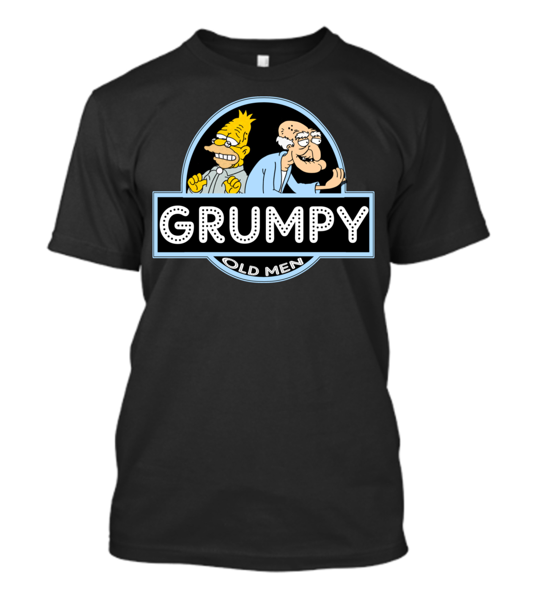 Grumpy Old Men Characters Iconic T-Shirt