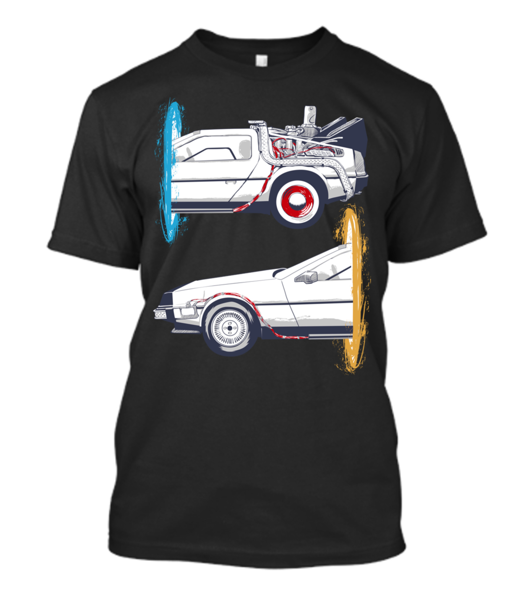 Back To The Portal Time Machine Adventure T-Shirt