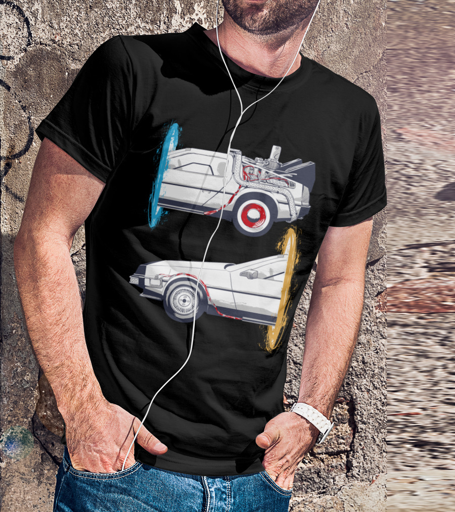 Back To The Portal Time Machine Adventure T-Shirt