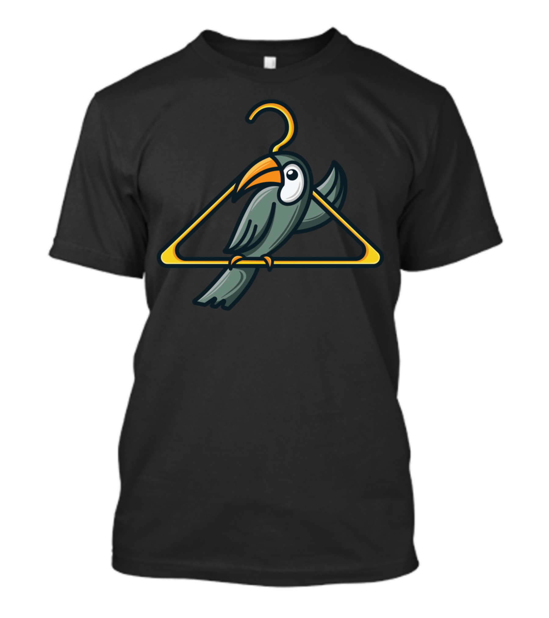 Toucan Great Sale Clothes Hanger Bird Symbol Collection T-Shirt