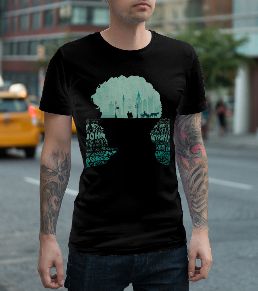 Back To Work That Clever John From My Second Address In London On The Streets T-Shirt