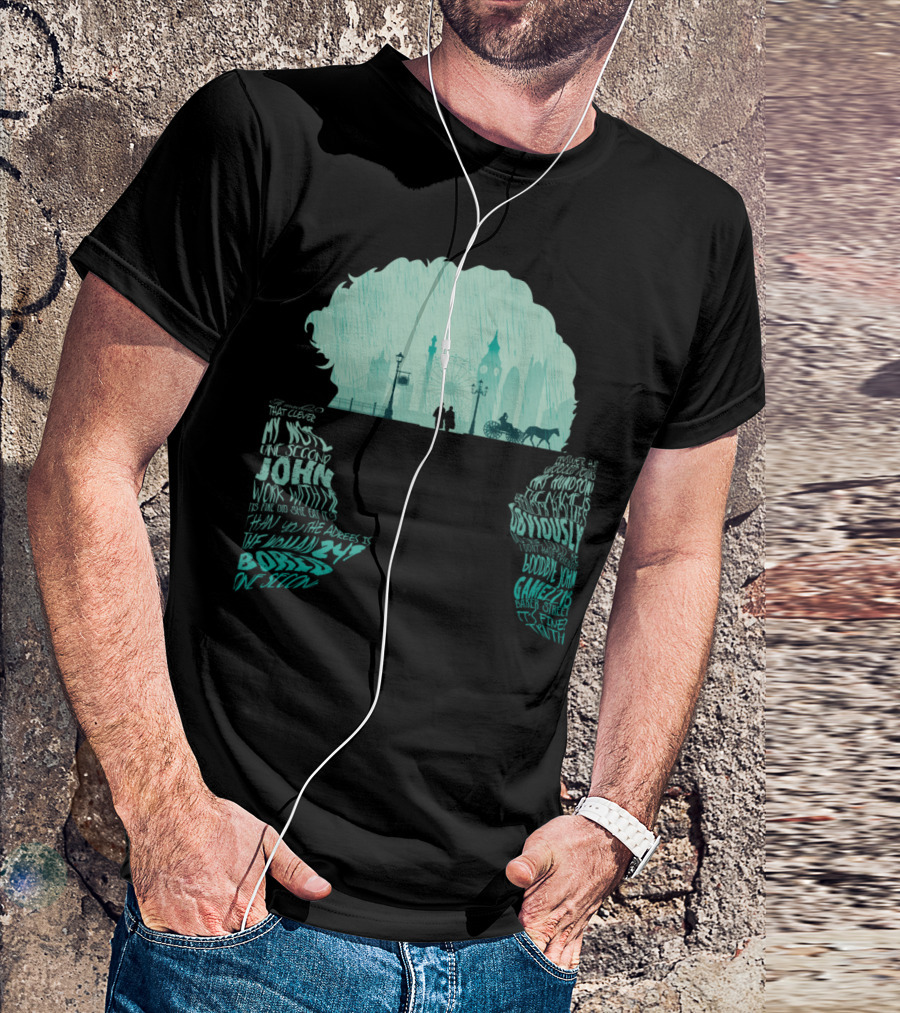 Back To Work That Clever John From My Second Address In London On The Streets T-Shirt