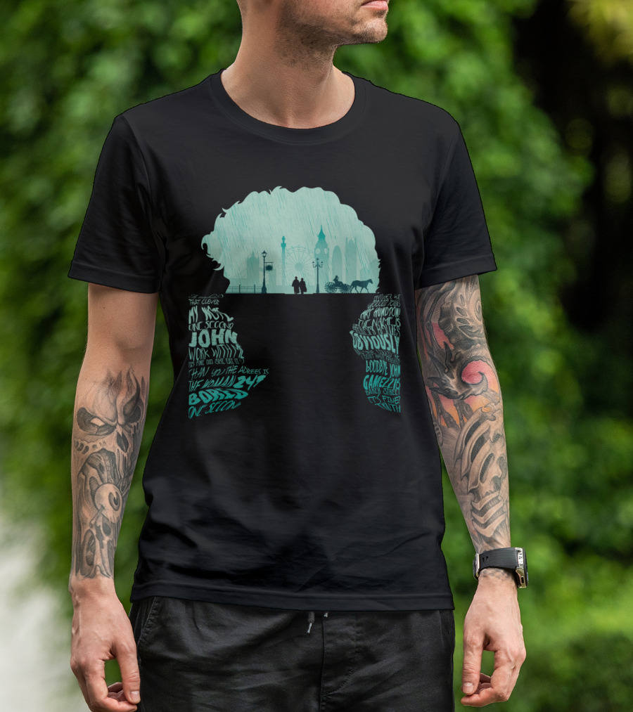 Back To Work That Clever John From My Second Address In London On The Streets T-Shirt