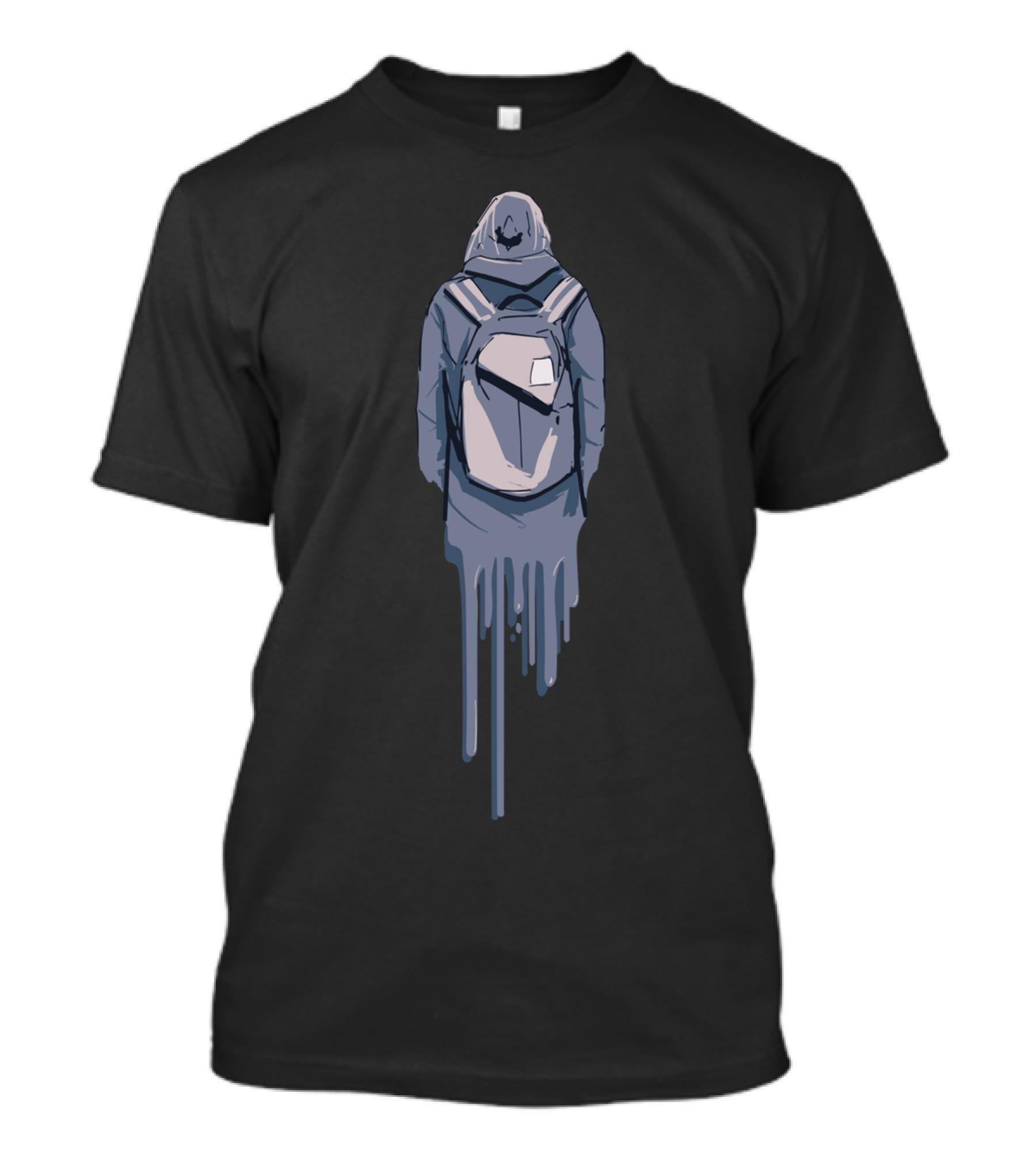 Backpack Melting Drip T-Shirt