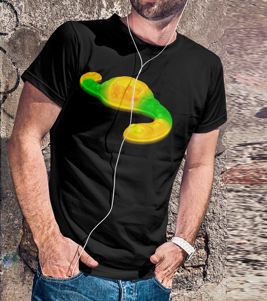 Gummy Bear Inside Worm Chain T-Shirt