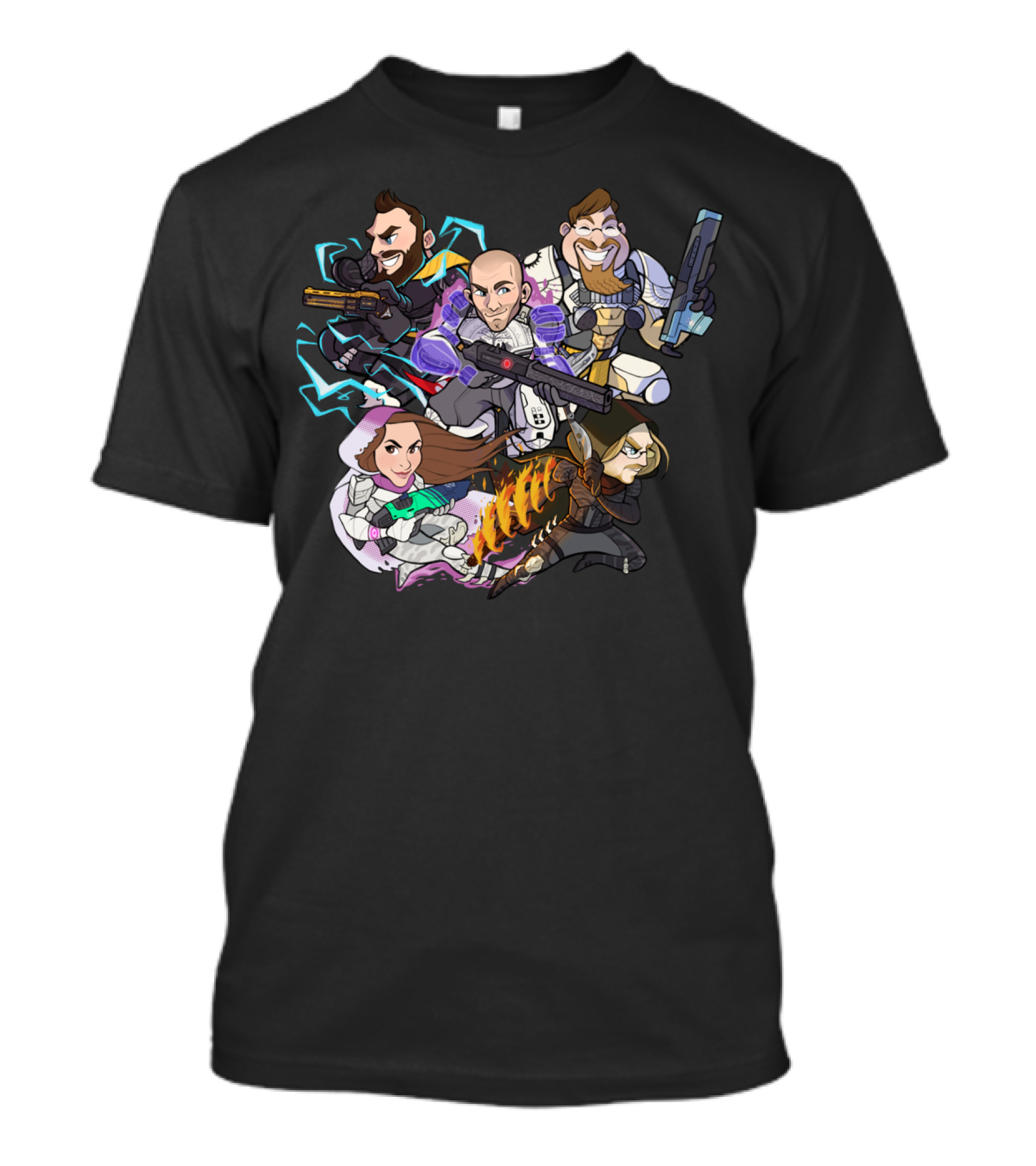 DCP Baseball Baseball Guardians Characters T-Shirt