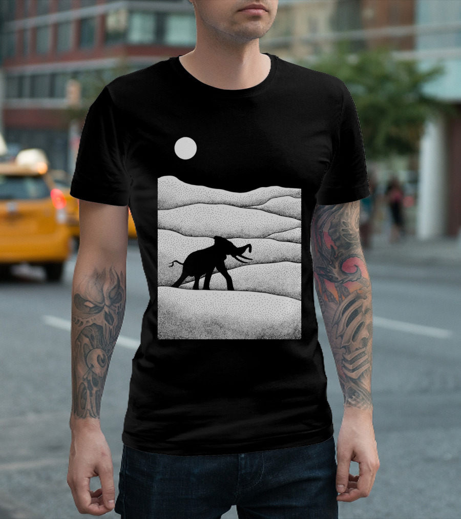 Elephants Dream Moonlit Desert T-Shirt