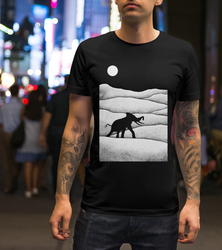 Elephants Dream Moonlit Desert T-Shirt