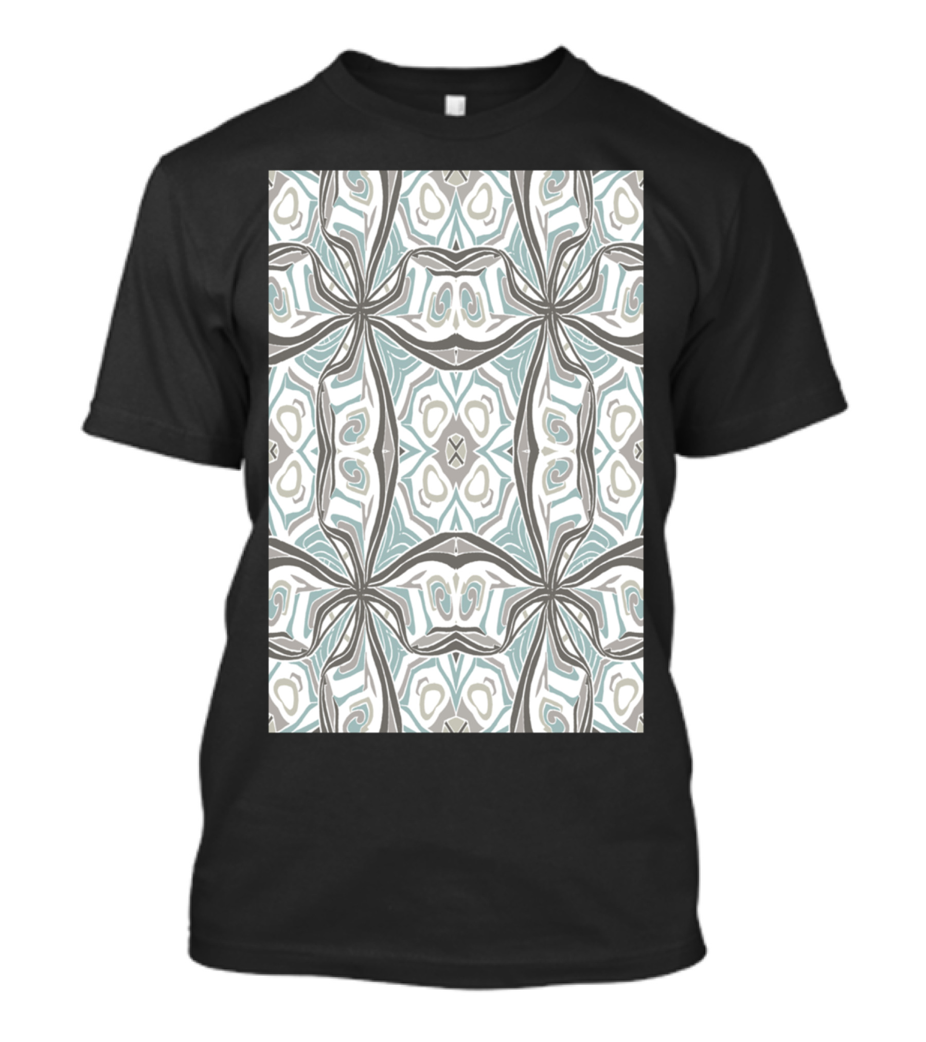Strata Grey Fleur Chas Geometric T-Shirt