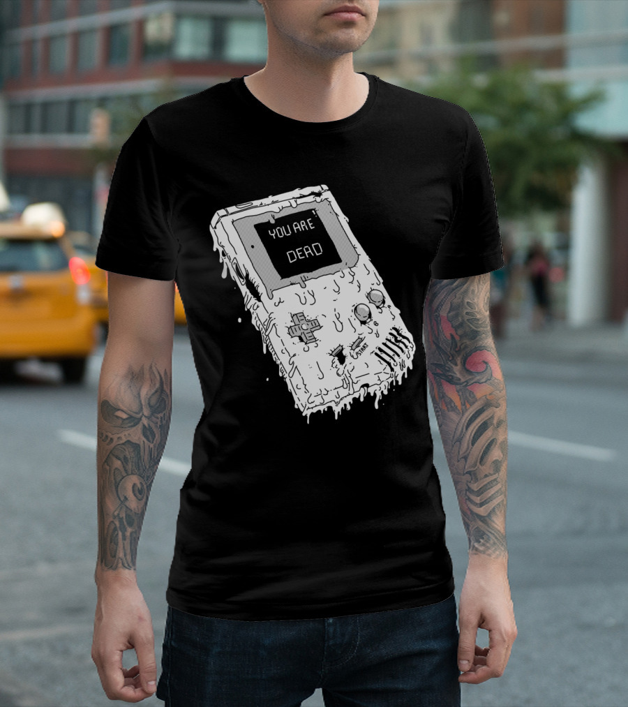 DeadBoy You Are Dead Melting Game Console T-Shirt