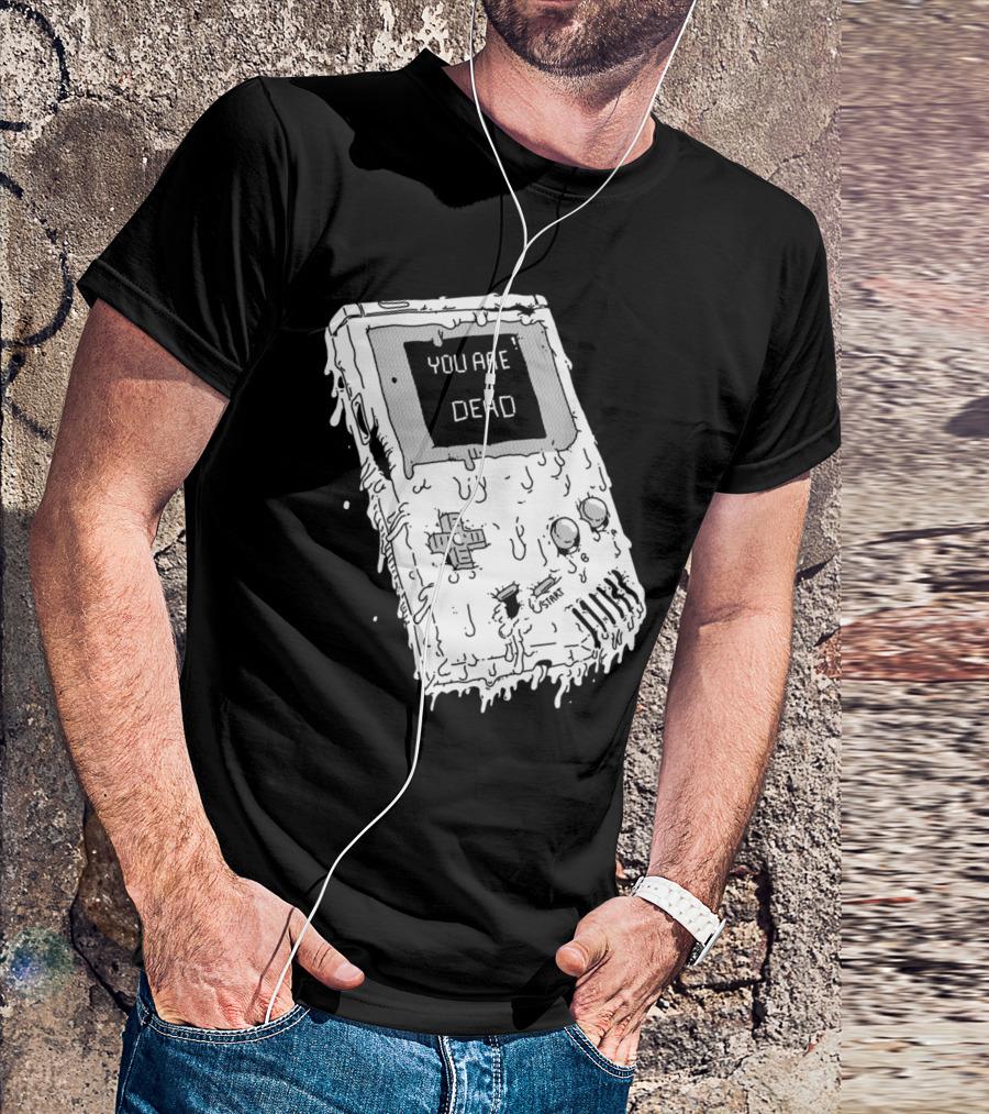 DeadBoy You Are Dead Melting Game Console T-Shirt