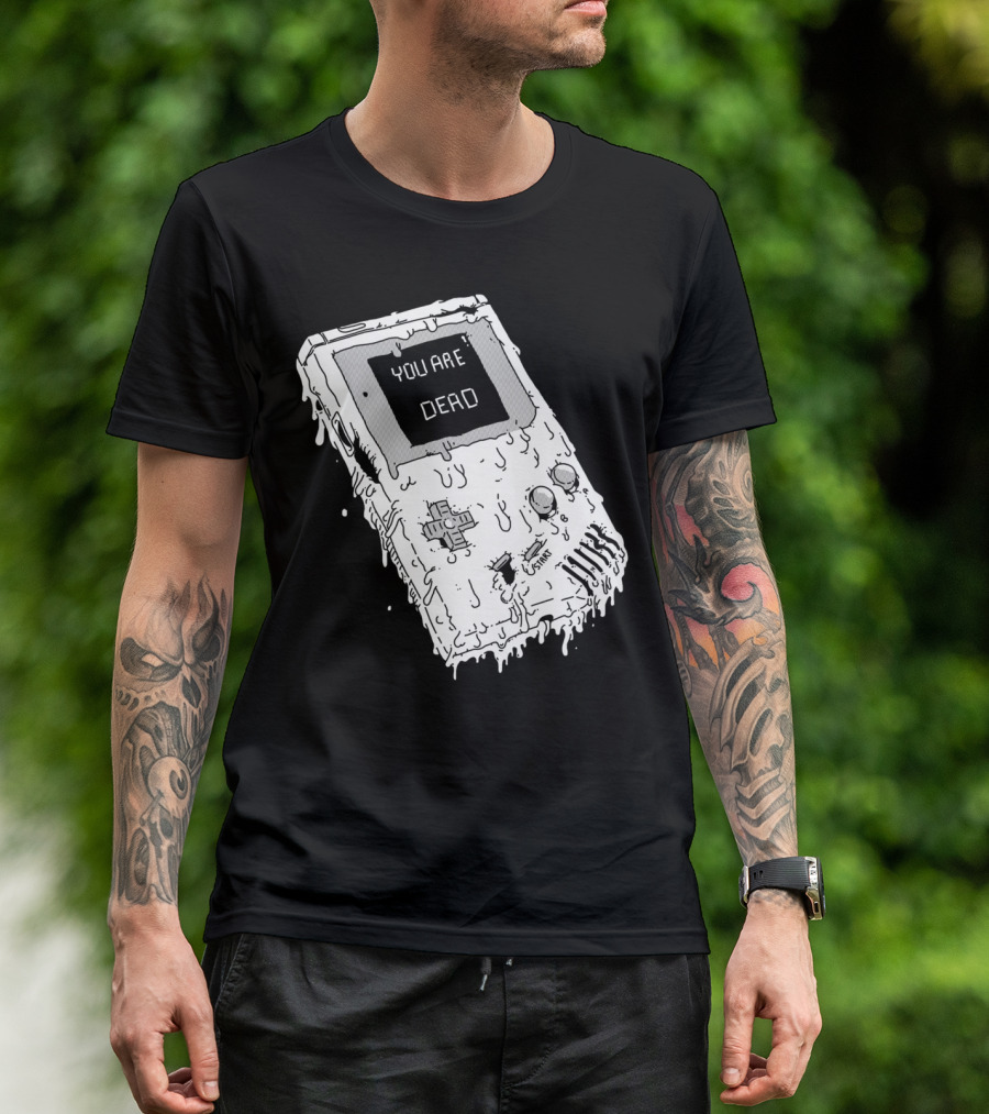 DeadBoy You Are Dead Melting Game Console T-Shirt