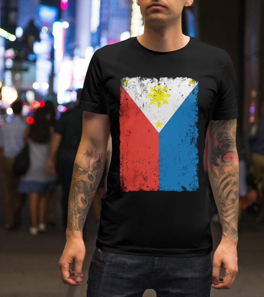 Philippines Flag Hope Design By DesignsbyReg T-Shirt