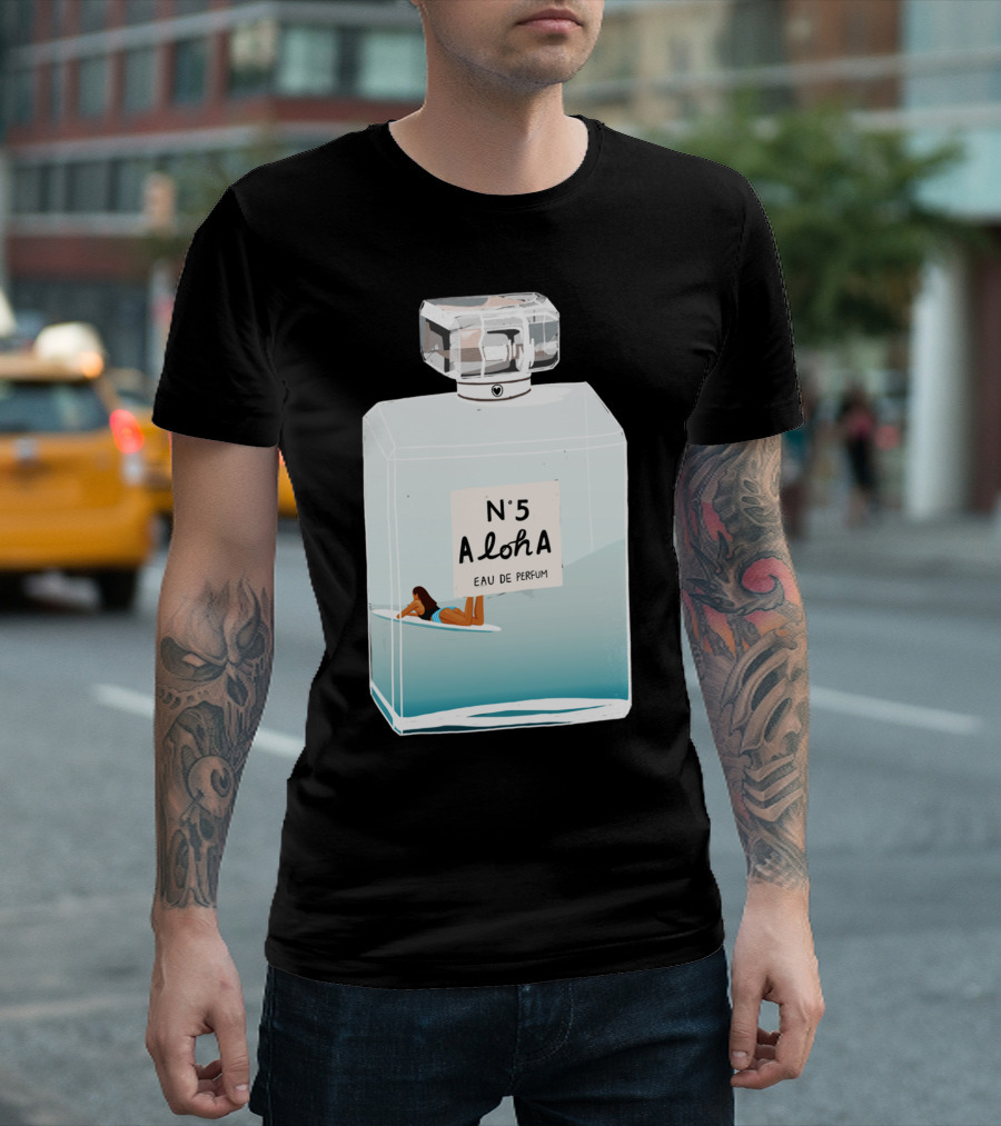 N°5 Aloha Eau de Perfum Surfing Bottle T-Shirt
