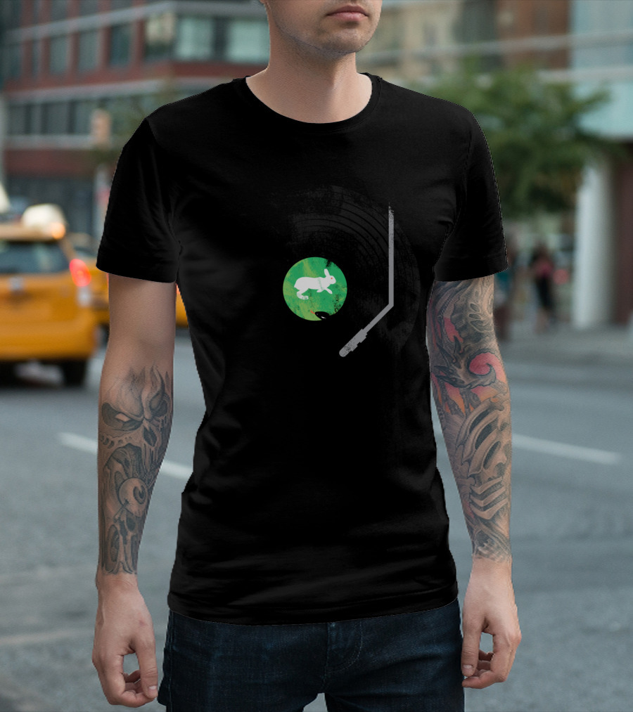Deadly Rhythm Vinyl Rabbit Chase T-Shirt